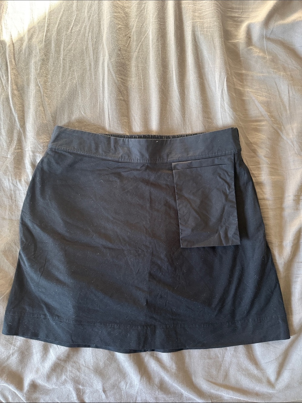 COS Mini Skirt in Black Size Small